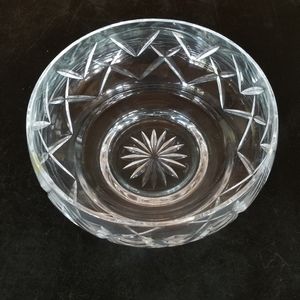 Atlantis cut crystal bowl